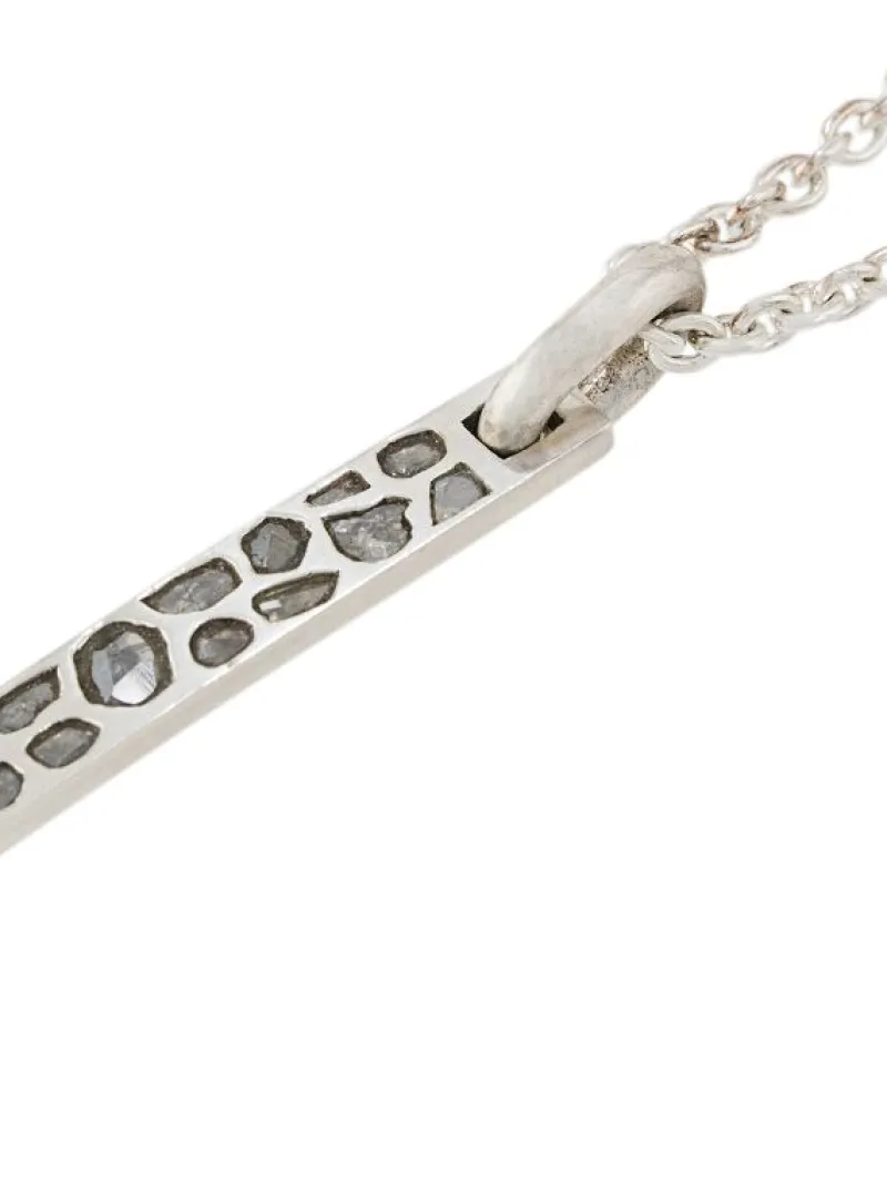 Jewelry | Jewelry>PARTS OF FOUR Plate Necklace (Mega Pavé, Half, PA+DIA)