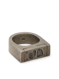 Jewelry | Jewelry>PARTS OF FOUR Plate Ring Single (0.6 CT, 2 Diamond Slabs, 9mm, DA+DIA)