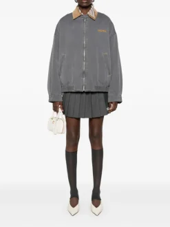Skirts>MIU MIU Pleated Mini Skirt