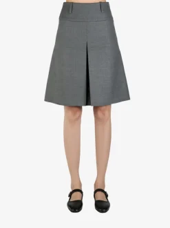 Skirts>FAX COPY EXPRESS Pleated Skirt