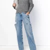 Jeans>MAISON MARGIELA 5 Pocket Demin Jean With Slash Detail