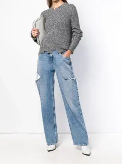 Jeans>MAISON MARGIELA 5 Pocket Demin Jean With Slash Detail