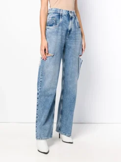 Jeans>MAISON MARGIELA 5 Pocket Demin Jean With Slash Detail