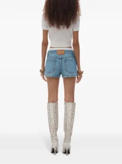 Shorts>ALEXANDER WANG Pointelle Undie High Rise Mini Short