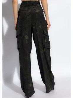 Pants>DRIES VAN NOTEN Polkam Pants