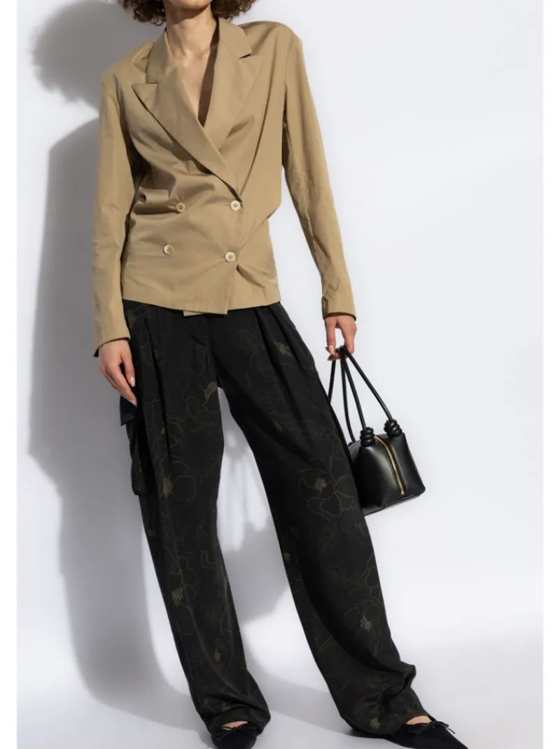 Pants>DRIES VAN NOTEN Polkam Pants
