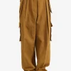 Pants>DRIES VAN NOTEN Polkam Washed Cotton Pants