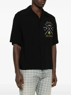 Shirts>AMIRI Pool Cue Bowling Shirt