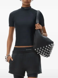Shorts>alexanderwang.t Prestyled Bike Short Sweatshort
