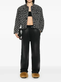 Pants>alexanderwang.t Prestyled Bike Short Sweatpant