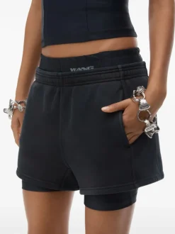 Shorts>alexanderwang.t Prestyled Bike Short Sweatshort