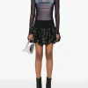 Tops>JEAN PAUL GAULTIER Printed "Le Mâle" Mesh Top