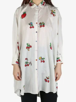 Shirts>PERO Printed Long Shirt