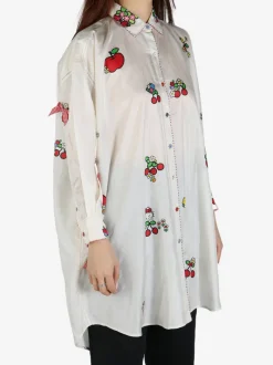 Shirts>PERO Printed Long Shirt