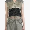 Tops | Shirts>COMMUNS Printed Patchwork Vest