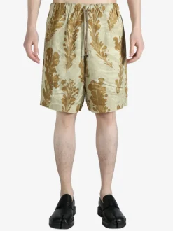 Shorts>DRIES VAN NOTEN Printed Shorts