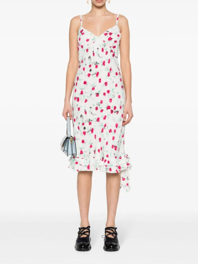 Dresses>MARNI Printed Slip Dress