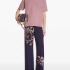 Pants>DRIES VAN NOTEN Printed Viscose Pants