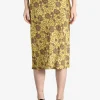 Skirts>DRIES VAN NOTEN Printed Viscose Skirt