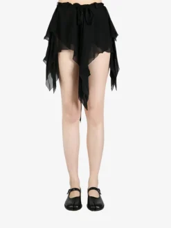 Skirts>ANN DEMEULEMEESTER Prisca Multilayer Mini Skirt