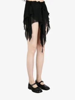Skirts>ANN DEMEULEMEESTER Prisca Multilayer Mini Skirt