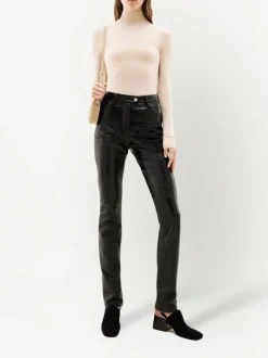 Pants>COURRÈGES Reedition 5-pocket Vinyl Pants