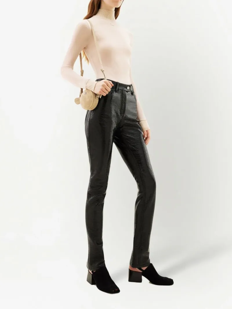 Pants>COURRÈGES Reedition 5-pocket Vinyl Pants