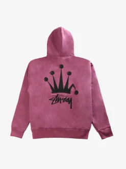 Sweats & Hoodies>STUSSY Regal Crown Zip Hoodie