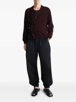 Knitwear>LEMAIRE Relaxed Twisted Cardigan