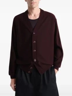 Knitwear>LEMAIRE Relaxed Twisted Cardigan