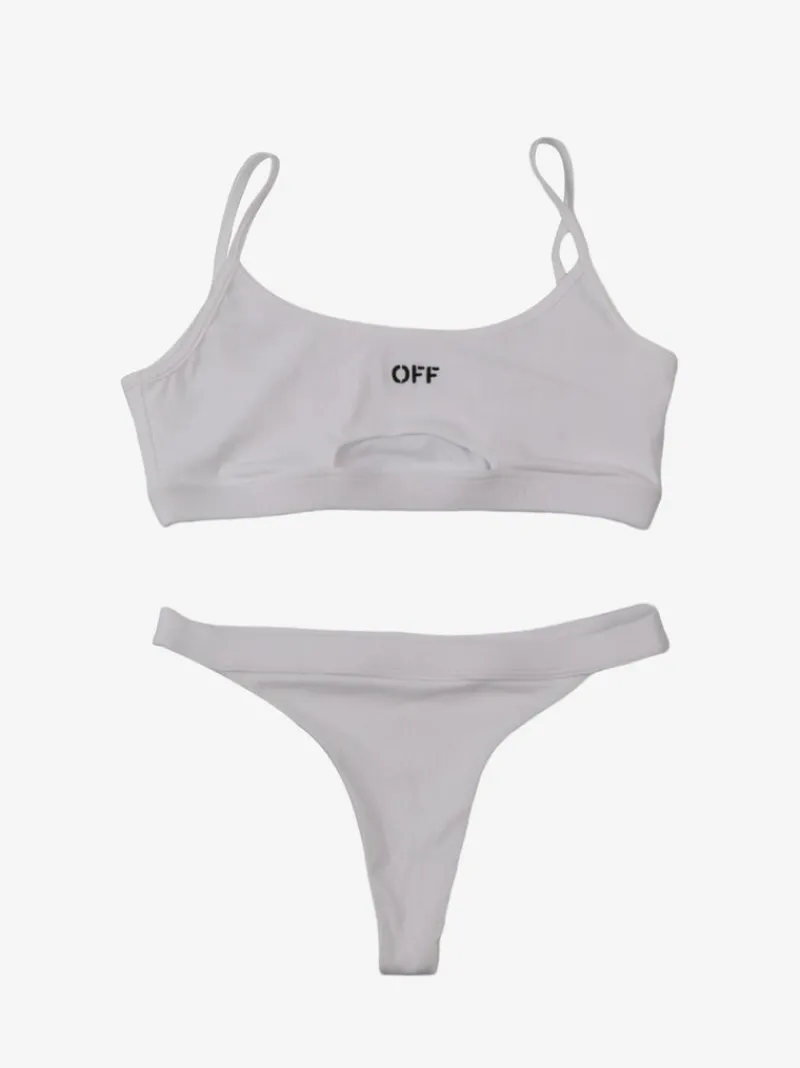 Activewear>OFF-WHITE Rib Ly Bella Bikini