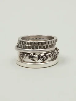 Jewelry | Jewelry>WERKSTATT MUNCHEN 5 Ring Combination Skull