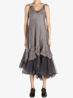 Dresses>MARC LE BIHAN Robe Combi Pointe Volan Dress