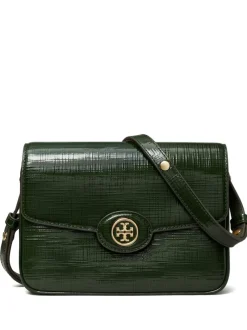 Bags>TORY BURCH Robinson Crosshatched Convertible Shoulder Bag