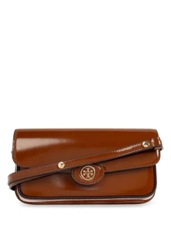 Bags>TORY BURCH Robinson Spazzolato Rectangular Shoulder Bag