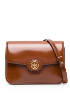 Bags>TORY BURCH Robinson Spazzolato Shoulder Bag