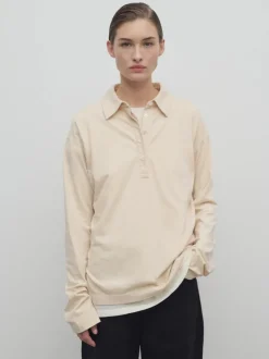 Tops>THE ROW Roddie Top