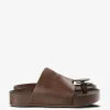 Sandals>UMA WANG Round Slide