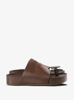 Sandals>UMA WANG Round Slide