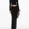 Skirts>ALEXANDER WANG Ruched Maxi Skirt
