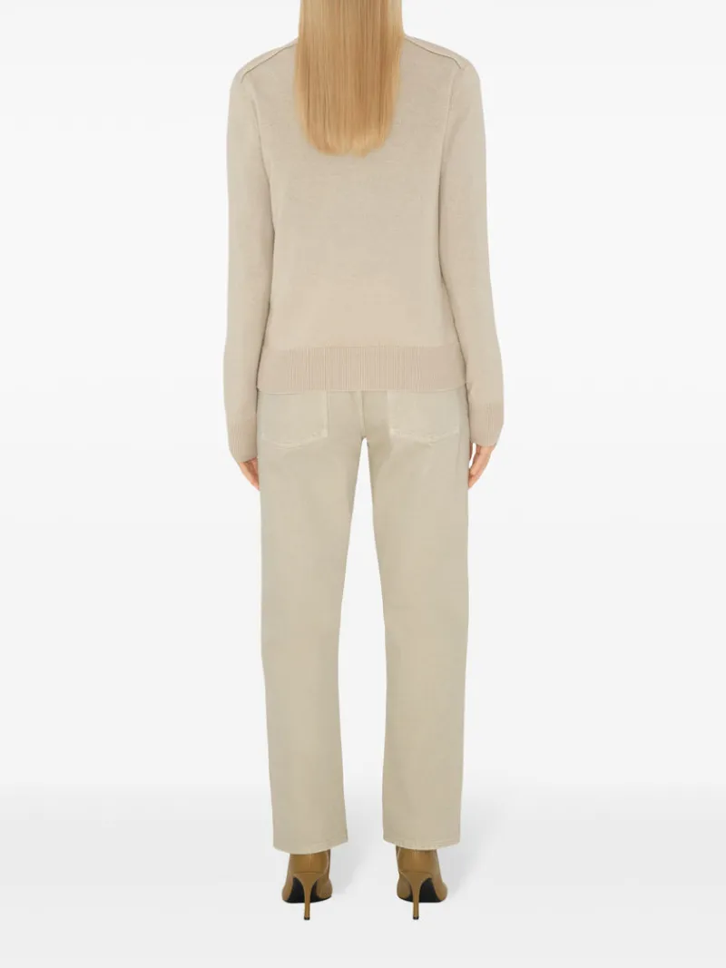 Knitwear>BURBERRY s Check Label Wool Cardigan