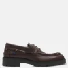 Loafers & Mules>BURBERRY s Leather Raft Boat Shoe