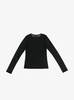 Tops>JEAN PAUL GAULTIER s Mesh Flocked Top