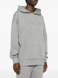 Sweats & Hoodies>MAX MARA Sapore Embroidery Jersey Sweatshirt