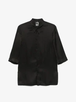 Shirts>SAPIO Satin Half Sleeved Button Up