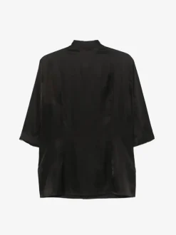 Shirts>SAPIO Satin Half Sleeved Button Up