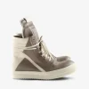 Sneakers>RICK OWENS Scarpe In Pelle Geobasket Sneakers