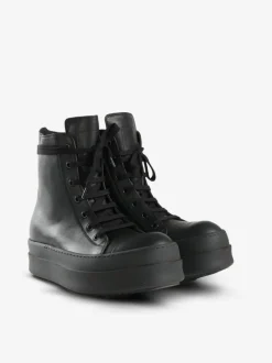 Sneakers>RICK OWENS Scarpe In Pelle Mega Bumper Sneakers