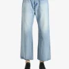 Jeans>AURALEE Selvedge Faded Light Denim Pants