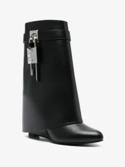 Boots>GIVENCHY Shark Lock Ankle Boots